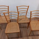 Danish 4 chairs 80s Denmark