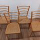 Danish 4 chairs 80s Denmark