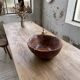 XL thuja root wooden dish