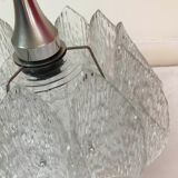 Kalmar chandelier 1970s in bakelite frosted effect