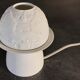 LAMP Night light Lithophanie BERNARDAUD Limoges in BISCUIT decoration VERSAILLE signed