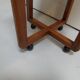 Art Deco Amsterdam School oak sidetable