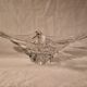 Cut crystal bowl signed daum france a459