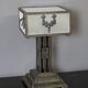 Art Deco period wrought iron lamp circa 1930