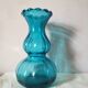 Vase coloquinte bleu turquoise