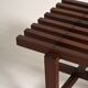 Slat bench in fine wood, 1970s