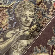 Aubusson tapestry "Orpheus Charming the Birds" Élie Grekoff, Pinto Workshop