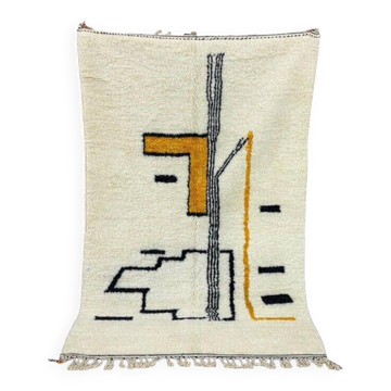 Handmade wool rug size 200 x 300