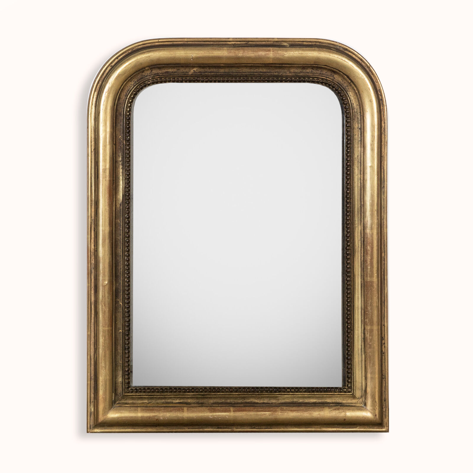 19th C Louis Philippe Mirror with Foxed Glass