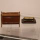 Desk accessories - letter holder & calendar - by Delvaux - Belgium - 1970's