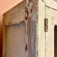 Buffet, dresser, pantry in patinated wood