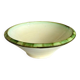 Hand-painted ceramic alcea bowl, size L