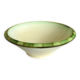 Alcea hand-painted ceramic bowl size l