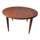 Round Scandinavian coffee table