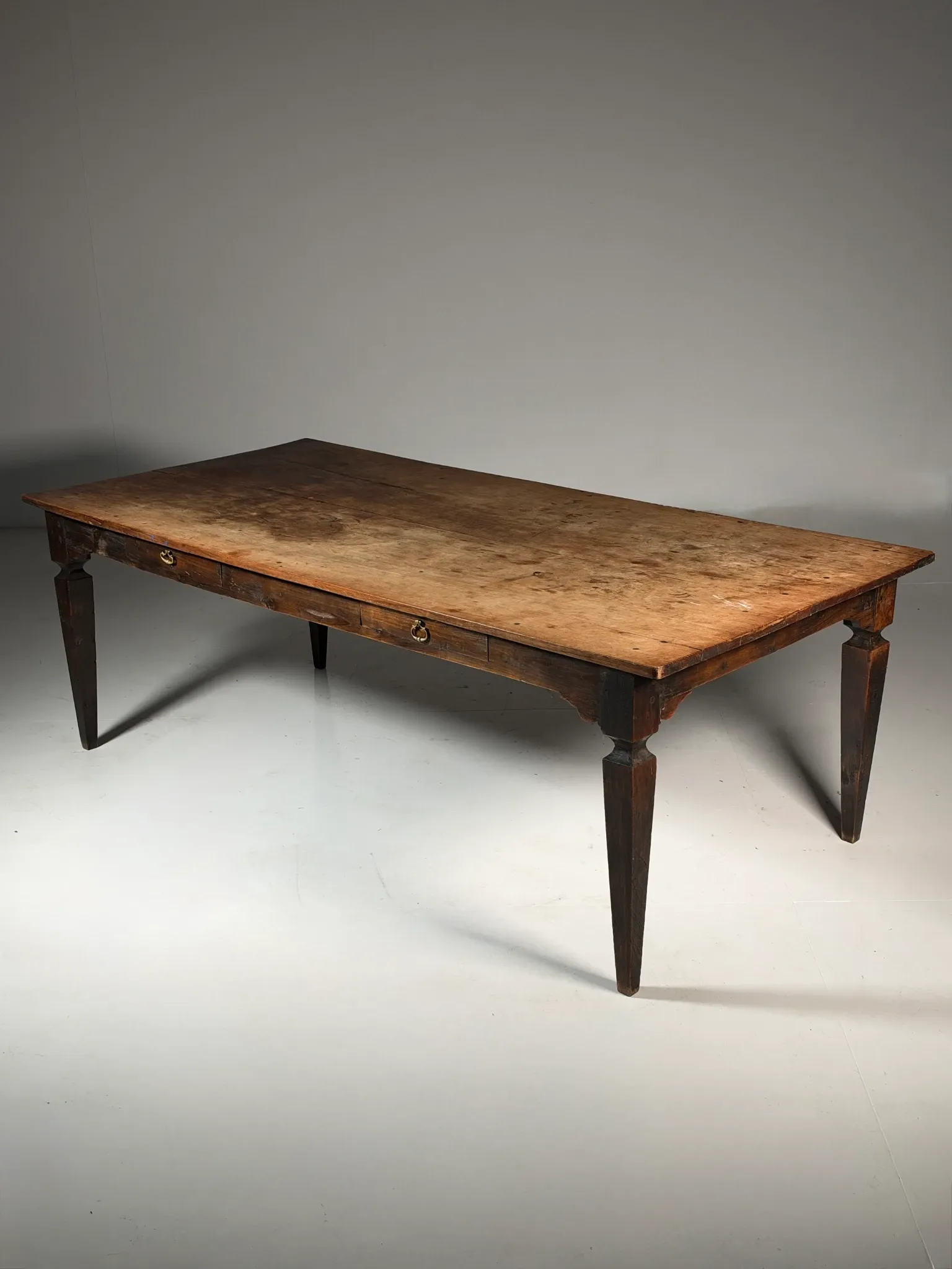 Table de salle à manger de style campagnard 220 cm