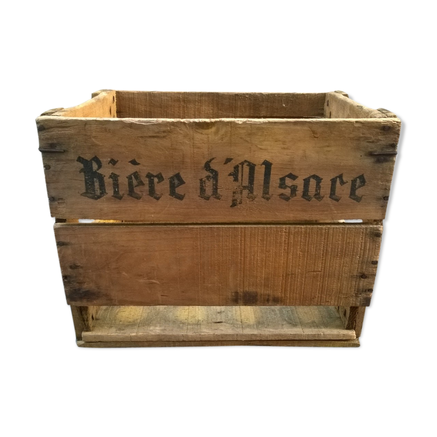 Wooden case "Alsace beer"
