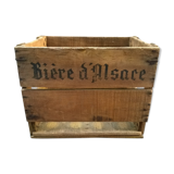 Wooden case "Alsace beer"