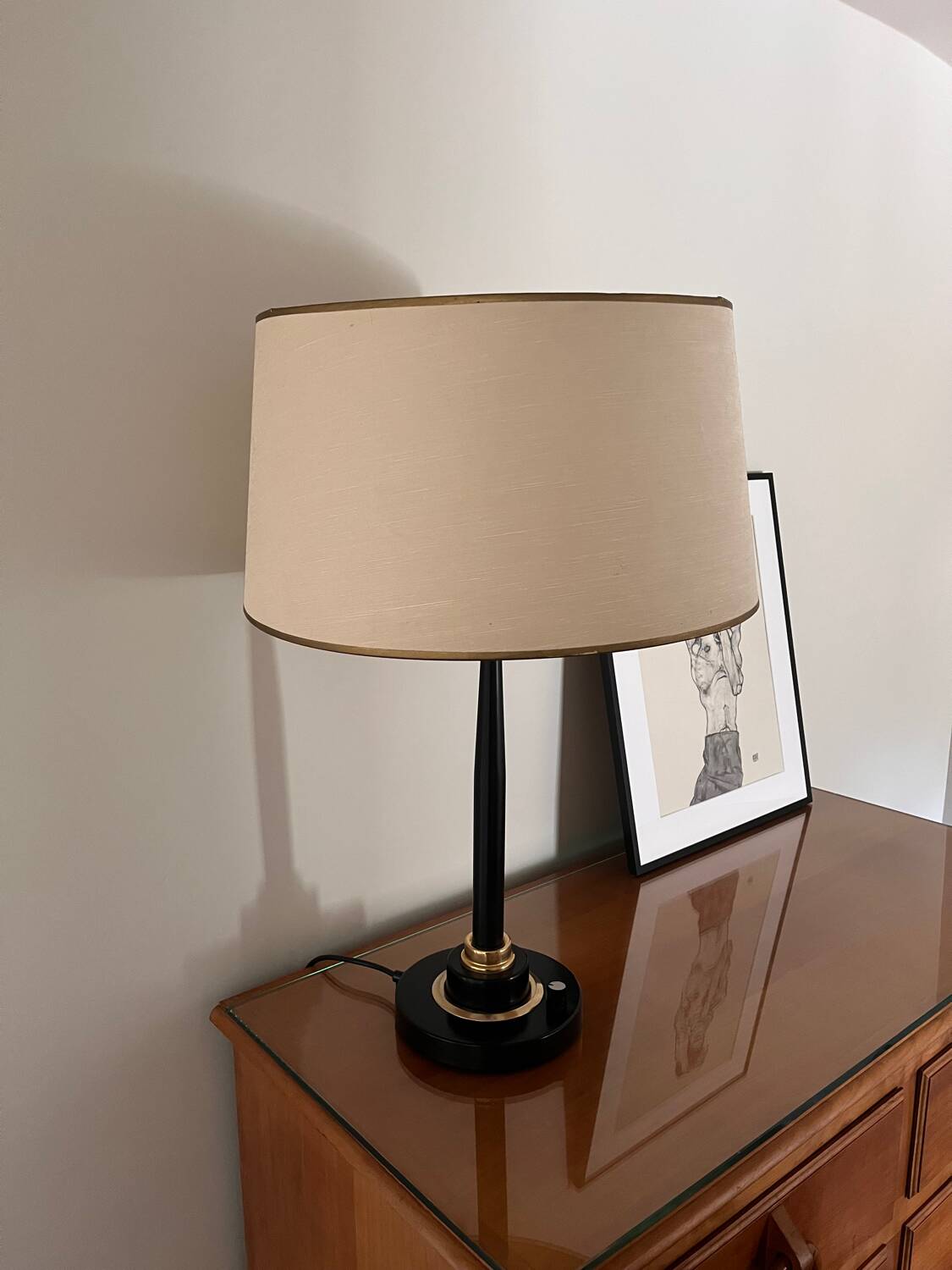 Lampe vintage Maison Arlus 1950