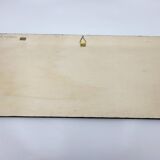 Tableau Art Naïf peinture sur bois