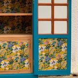 Parisian wardrobe glazed blue Peacock 1940