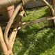 Rattan armchair duo