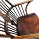 Antique 19th Century Thames Valley Wheel Back Windsor Armchair