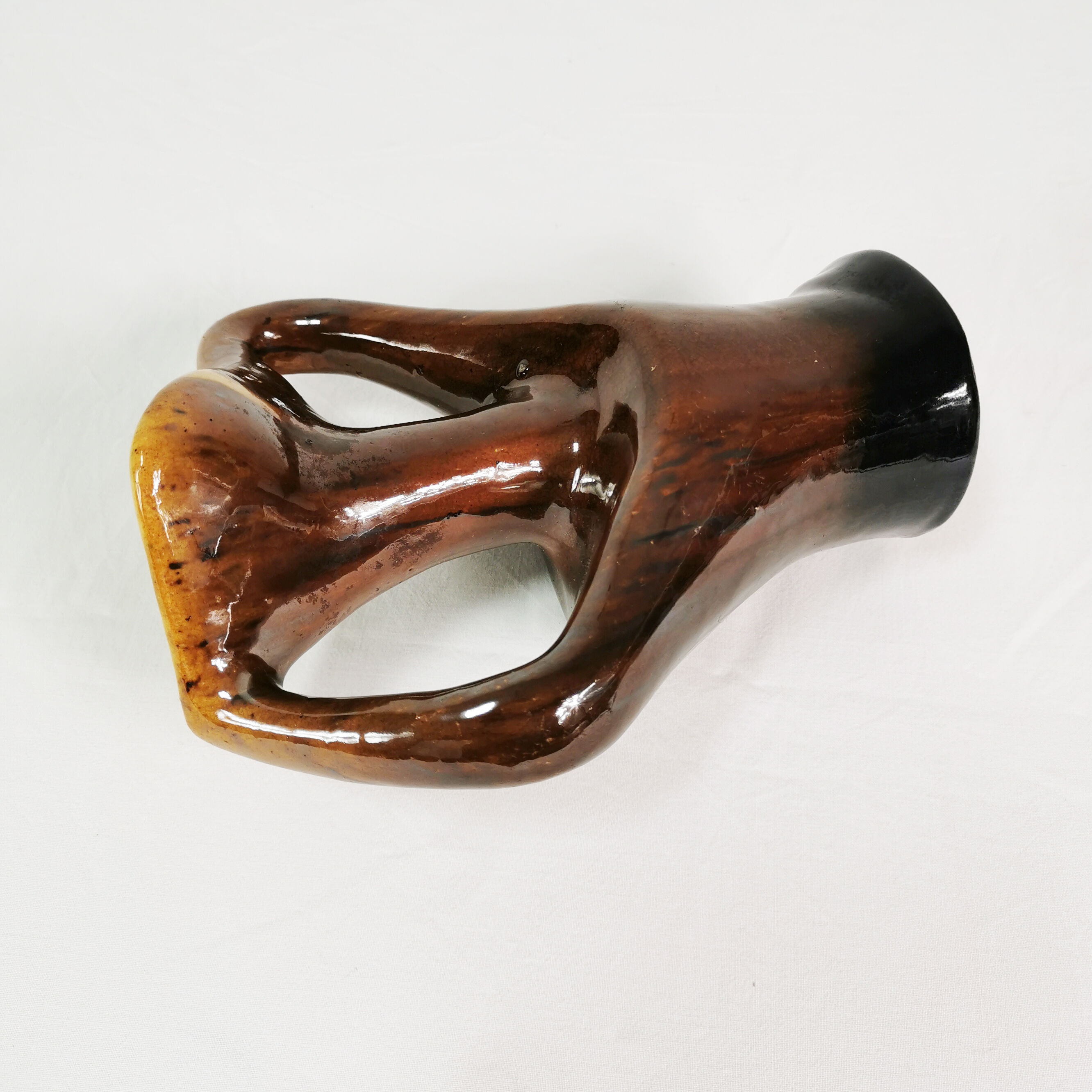 Modernist vase, Ceramika Krakowska, designed by M. Garga, 1960s