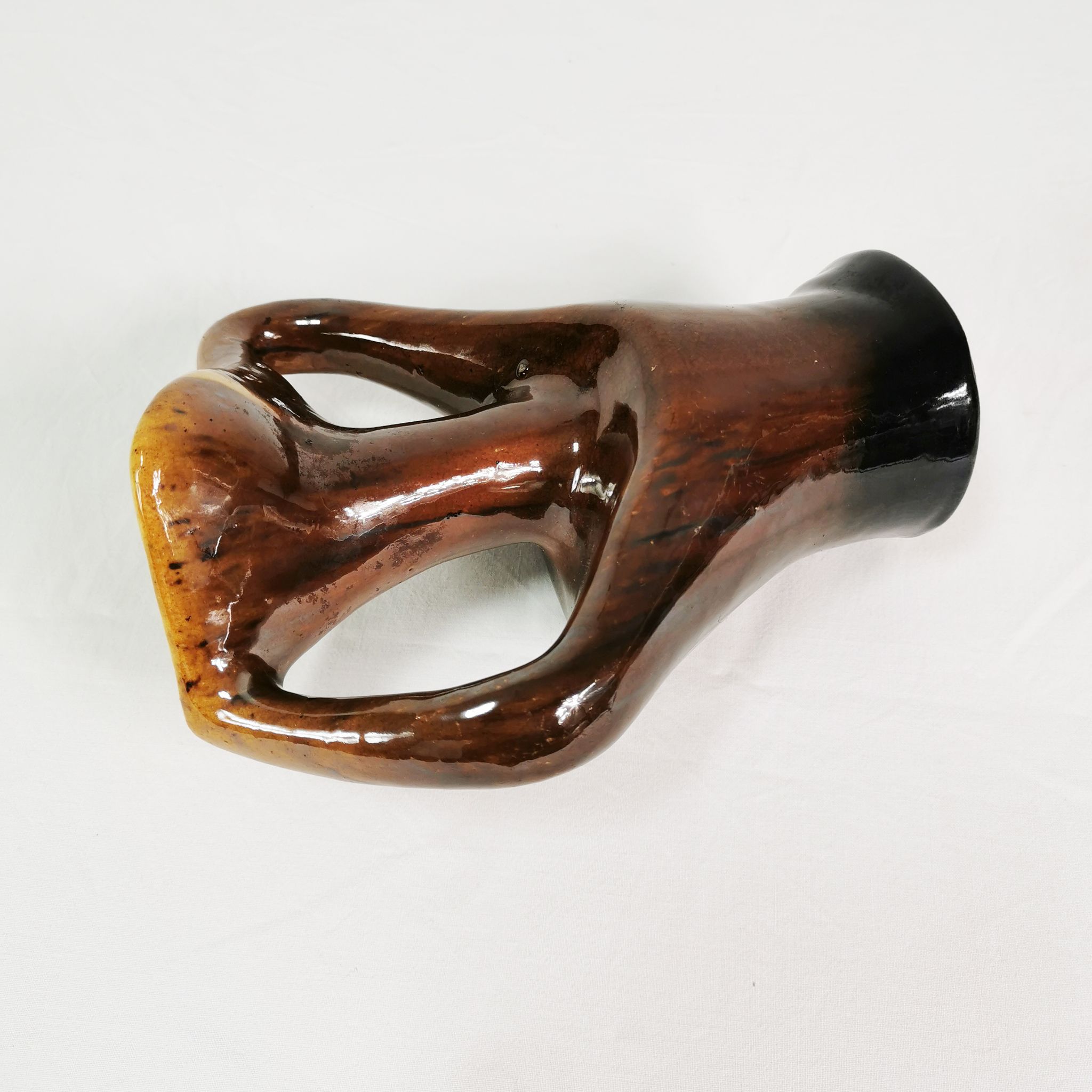 Modernist vase, Ceramika Krakowska, designed by M. Garga, 1960s