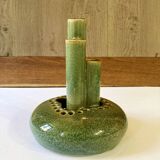 3-branched soliflore vase in handcrafted ceramic