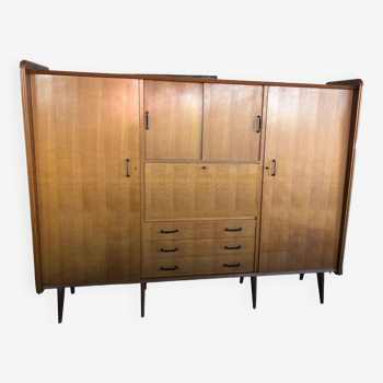 Vintage cabinet from the 50s produced by SAM furniture “demi-siecle”