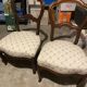 Paire de fauteuils cabriolet style Louis XV