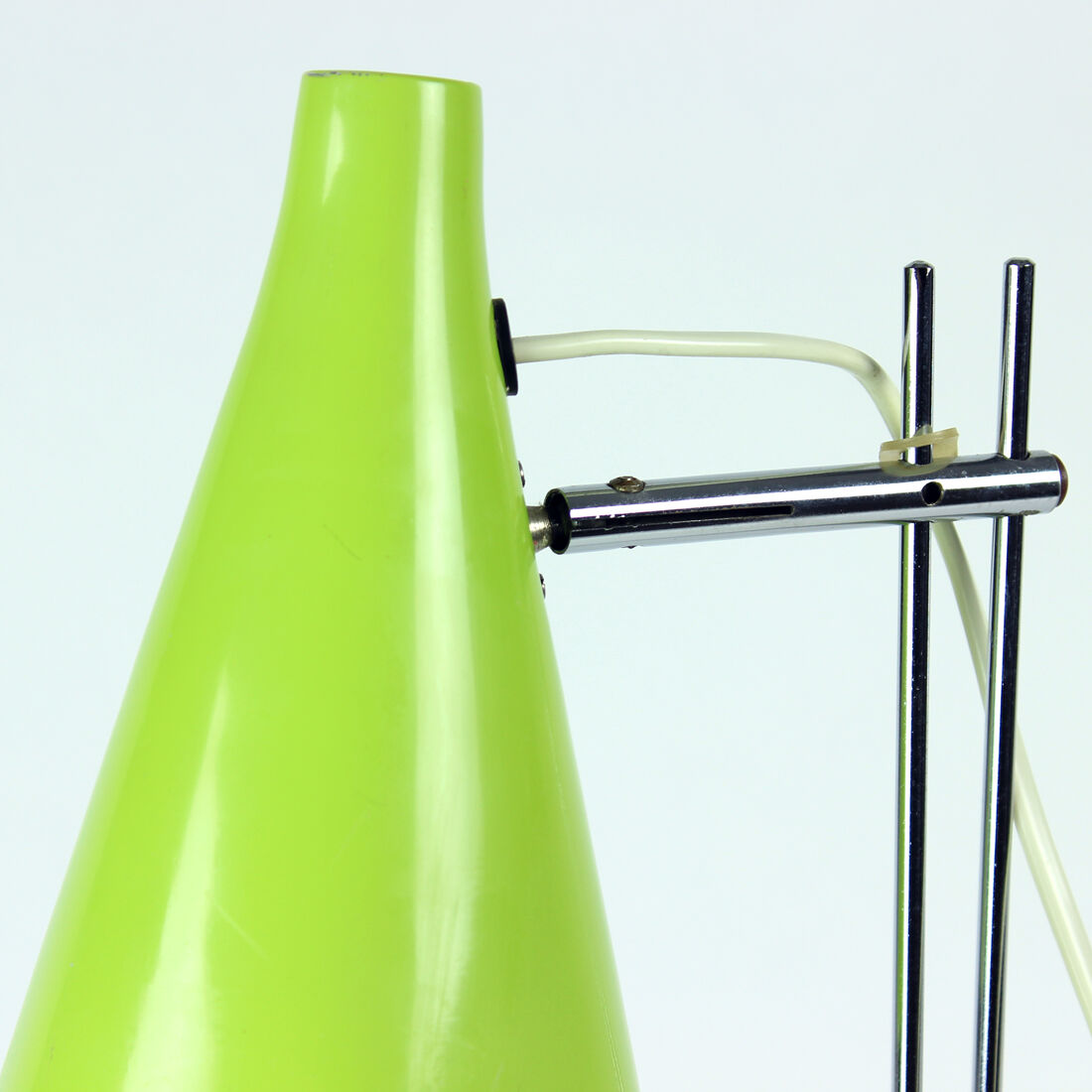Green Metal Table Lamp By Lidokov, Czechoslovakia 1960s