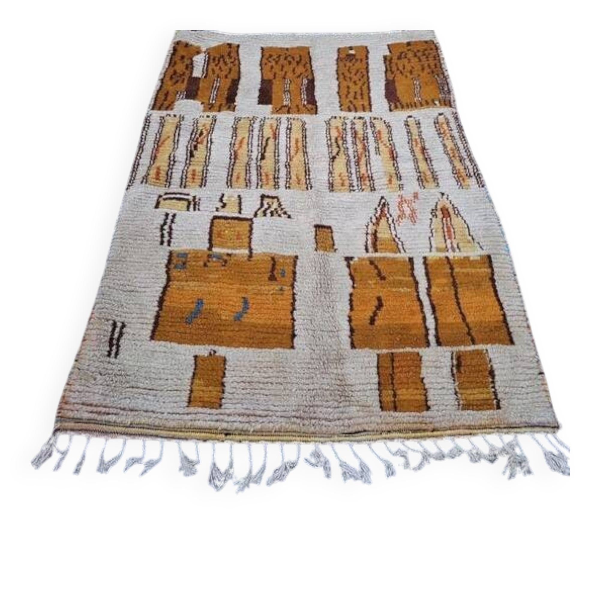 Ivory Moroccan rug, 150/250cm