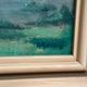 Original Oil on Canvas – “House near The Lake” by Fern I. Coppedge – Signed – Vintage & Framed – 30 × 24 cm (11.8" × 9.4")