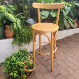 Vintage bentwood bistro high chair