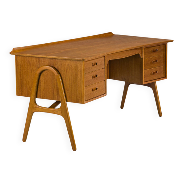 Bureau en teck pr Svend Åge Madsen pour Sigurd Hansen, 1950