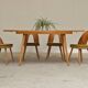 Dining table with extension by Frantisek Jirak for Tatra, 1960.