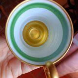 Napoleon coffee cups enhanced with gold hand