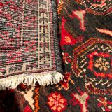 Tapis persan ancien en laine noué main