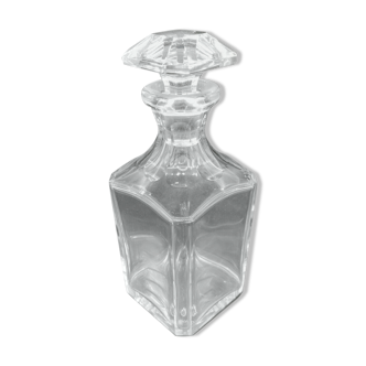 Cut crystal whisky carafe