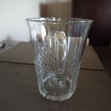 Carafe / Pitcher in cut crystal 1950s/1960s
