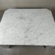 Table basse vintage – marbre de Carrare