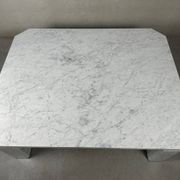 Vintage coffee table – Carrara marble
