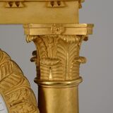 Pendulum portico period restoration bronze dore early nineteenth