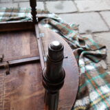 Round table with flap