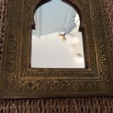Brass mirror