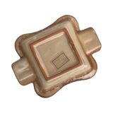 Cendrier en céramique Fat Lava, signé, Allemagne, années 1970.