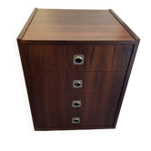 Rosewood office cabinet from the 1970s.