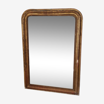 Mirror ancien doré 121 x 83 style Louis Philippe