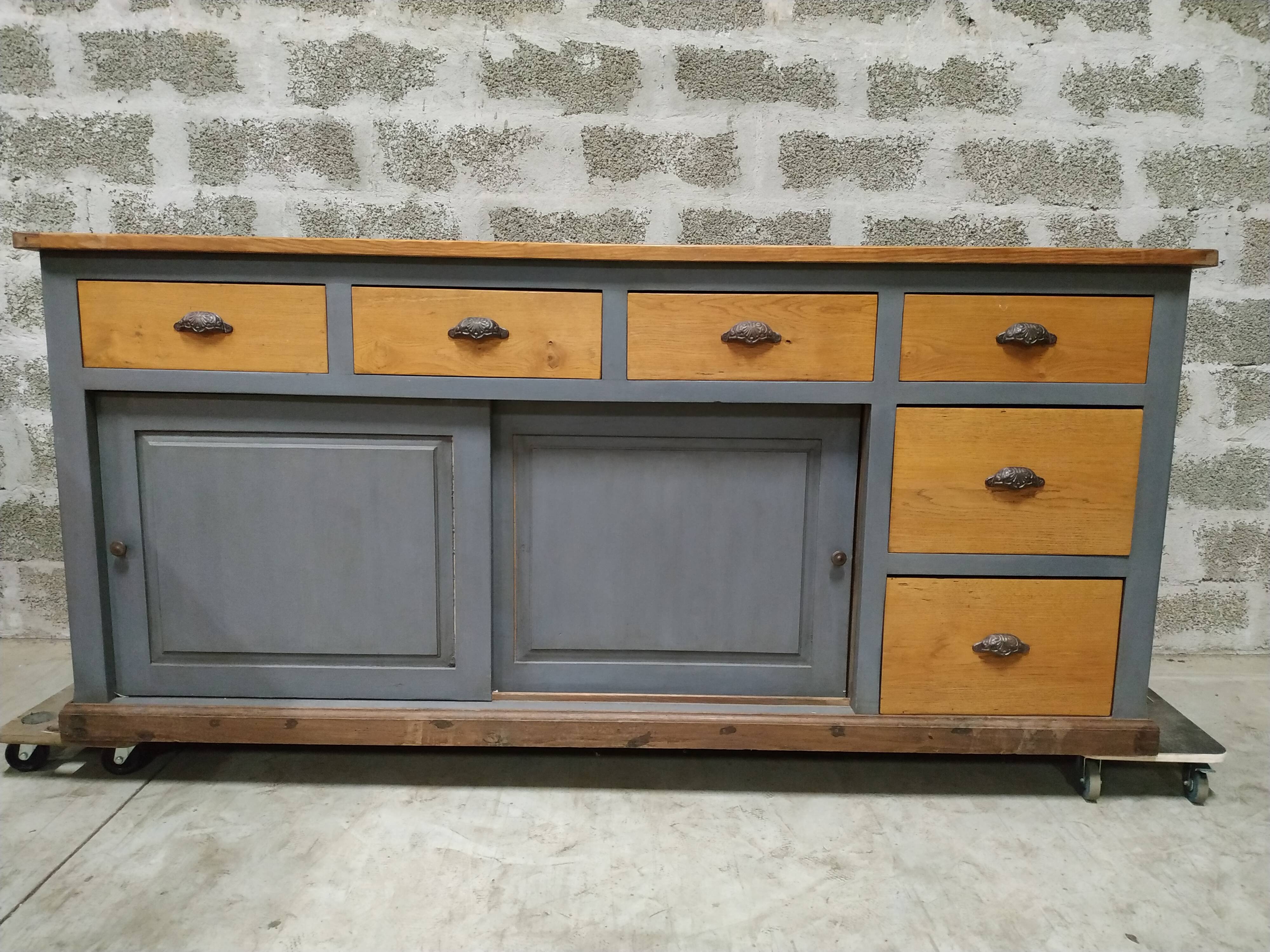 Renovated old counter